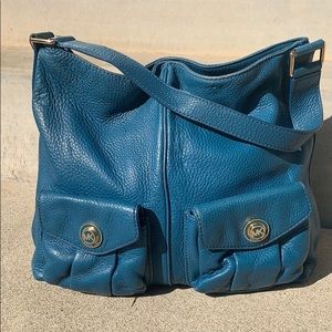 Michael Kors Blue Shoulder Bag